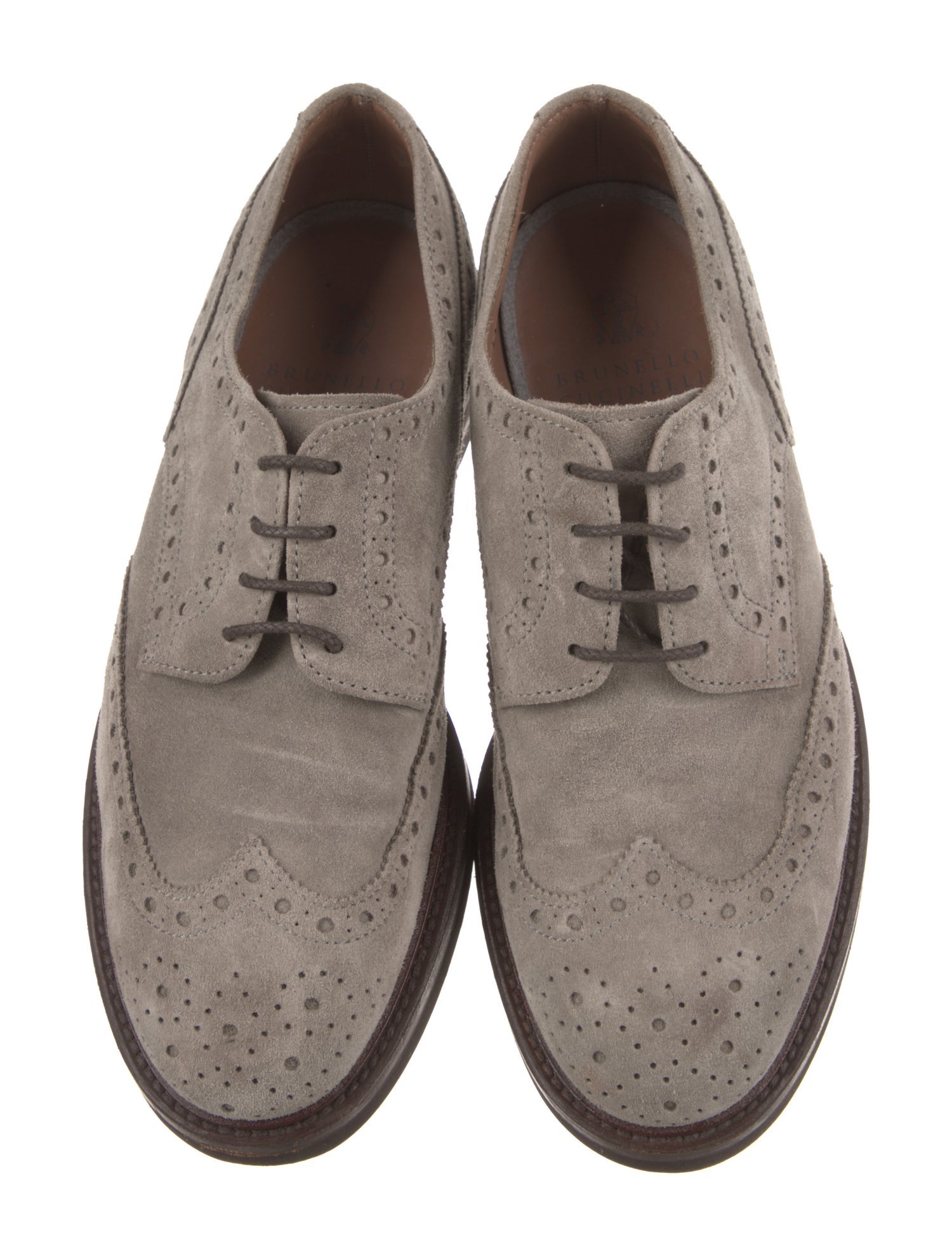 Brunello Cucinelli Suede Brogues
